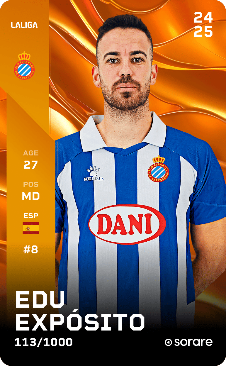 Edu Expósito 2024-25 • Limited 113/1000