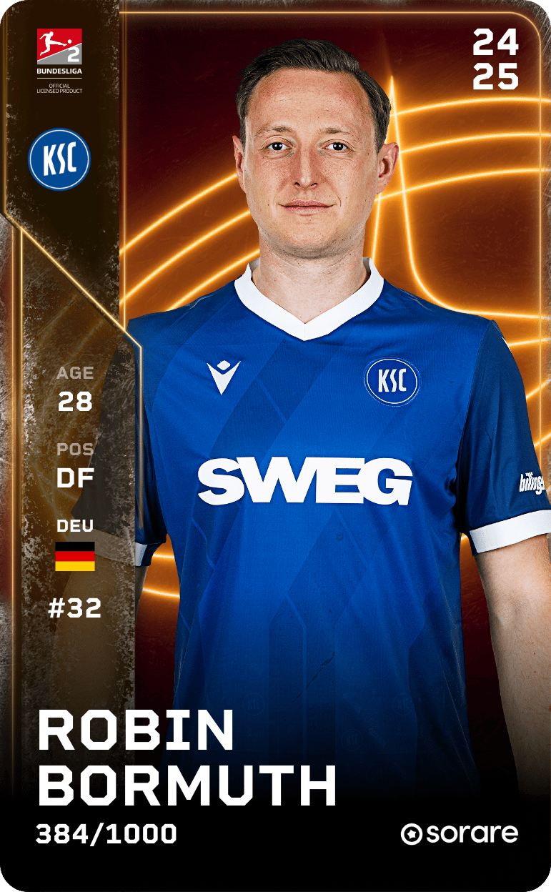Robin Bormuth 2024-25 • Limited 384/1000