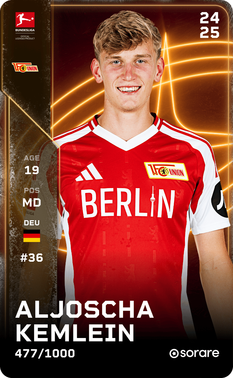 Aljoscha Kemlein 2024-25 • Limited 477/1000