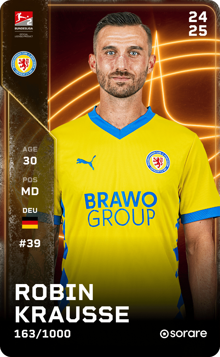 Robin Krauße 2024-25 • Limited 163/1000
