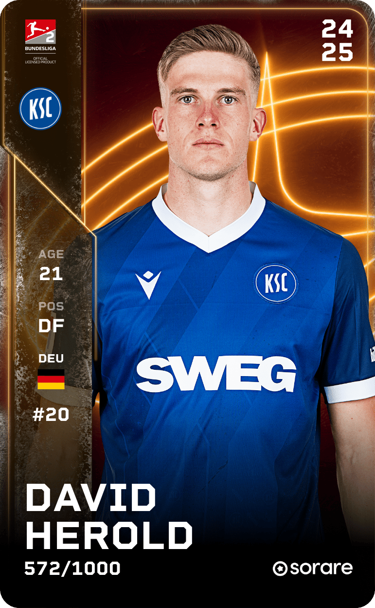 David Herold 2024-25 • Limited 572/1000