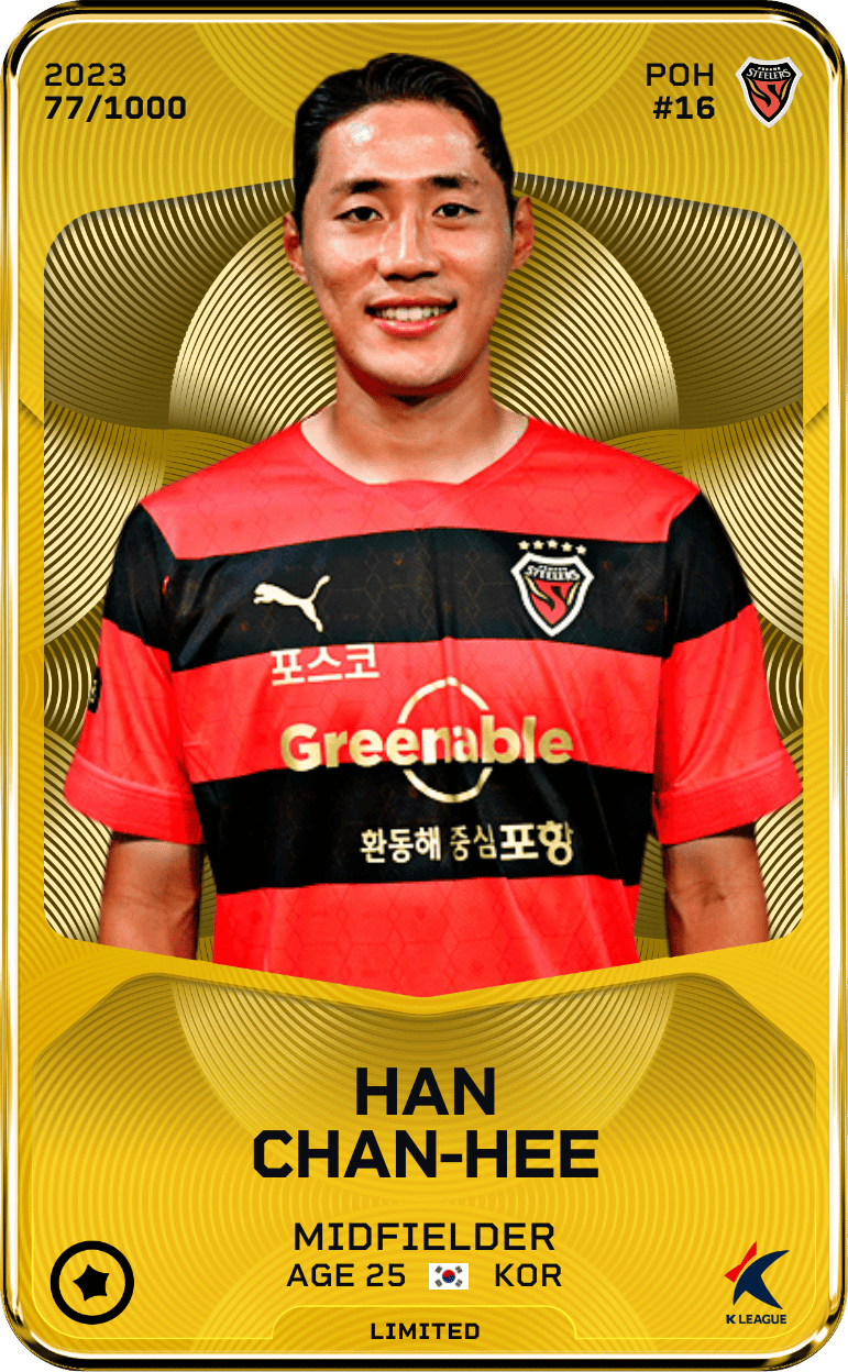 Han Chan-Hee 2023-24 • Limited 77/1000