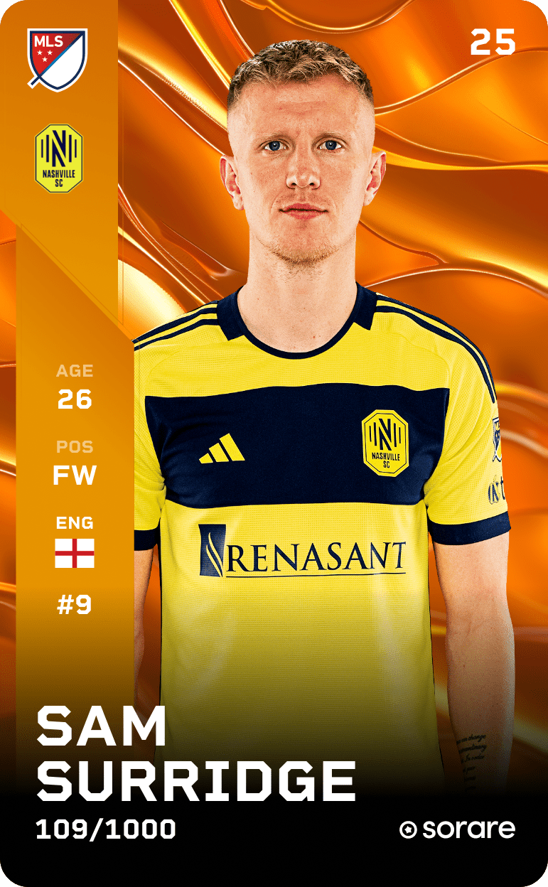 Samuel Surridge 2025-26 • Limited 109/1000