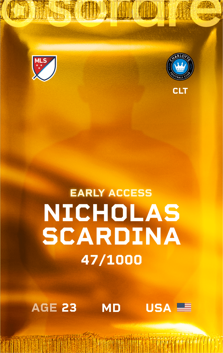 Nick Scardina 2025-26 • Limited 47/1000