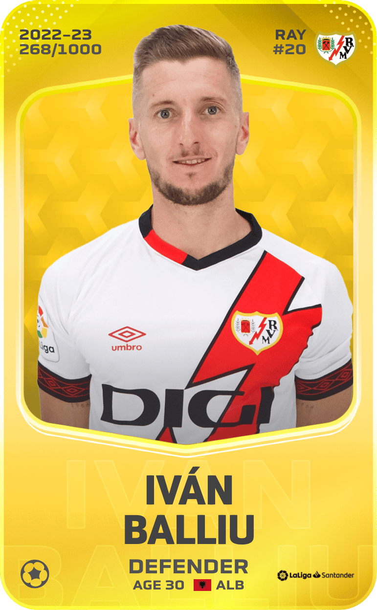 Iván Balliu 2022-23 • Limited 268/1000