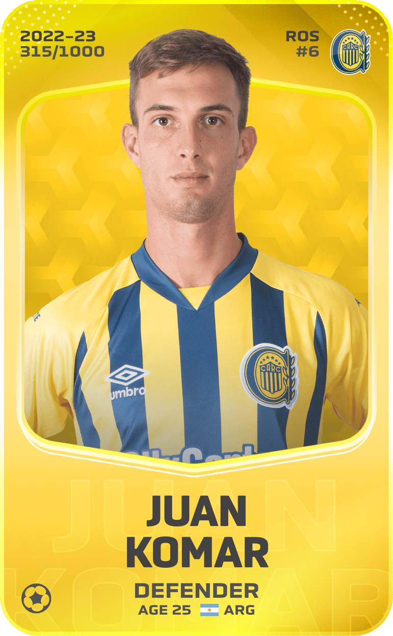Juan Komar 2022-23 • Limited 315/1000