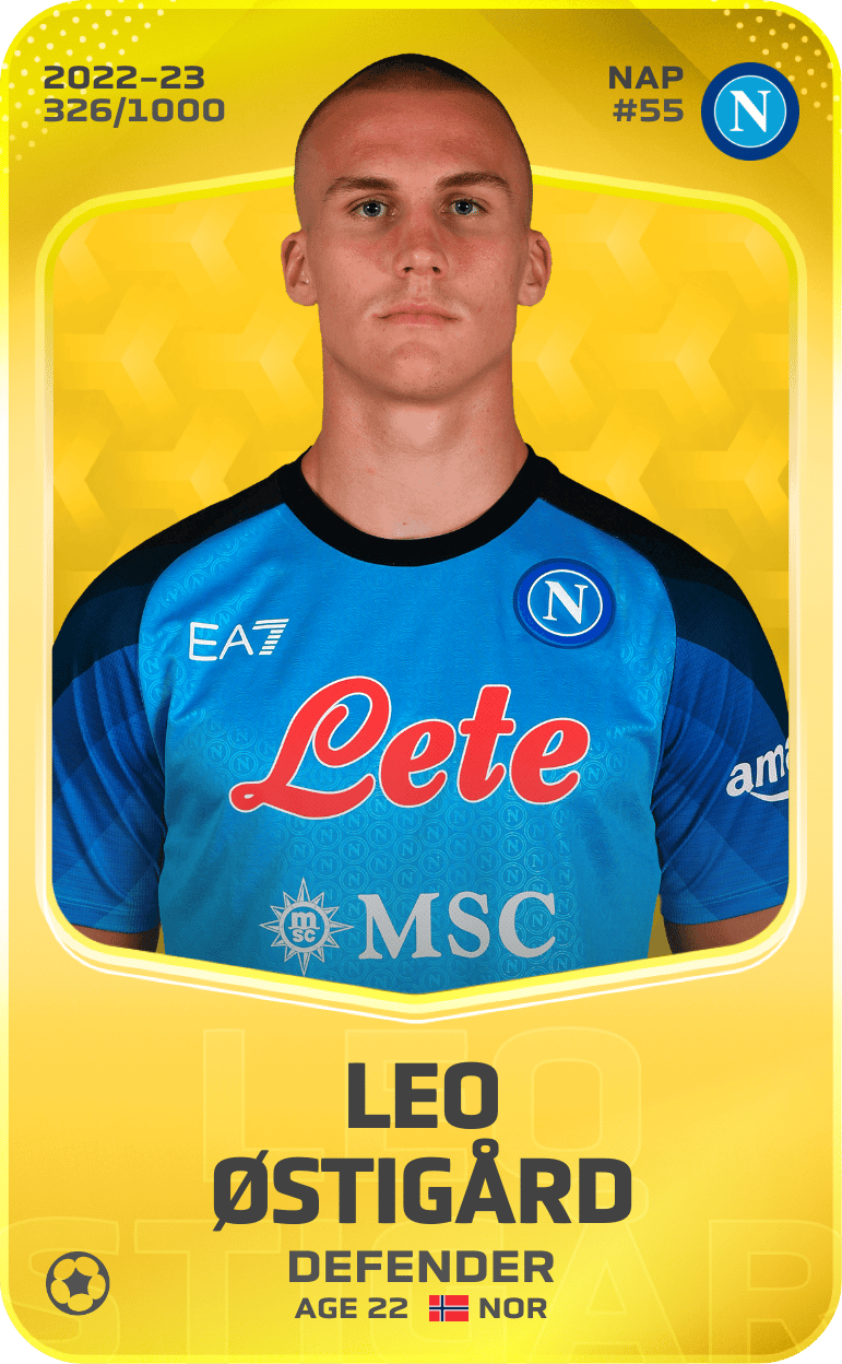 Leo Østigård 2022-23 • Limited 326/1000