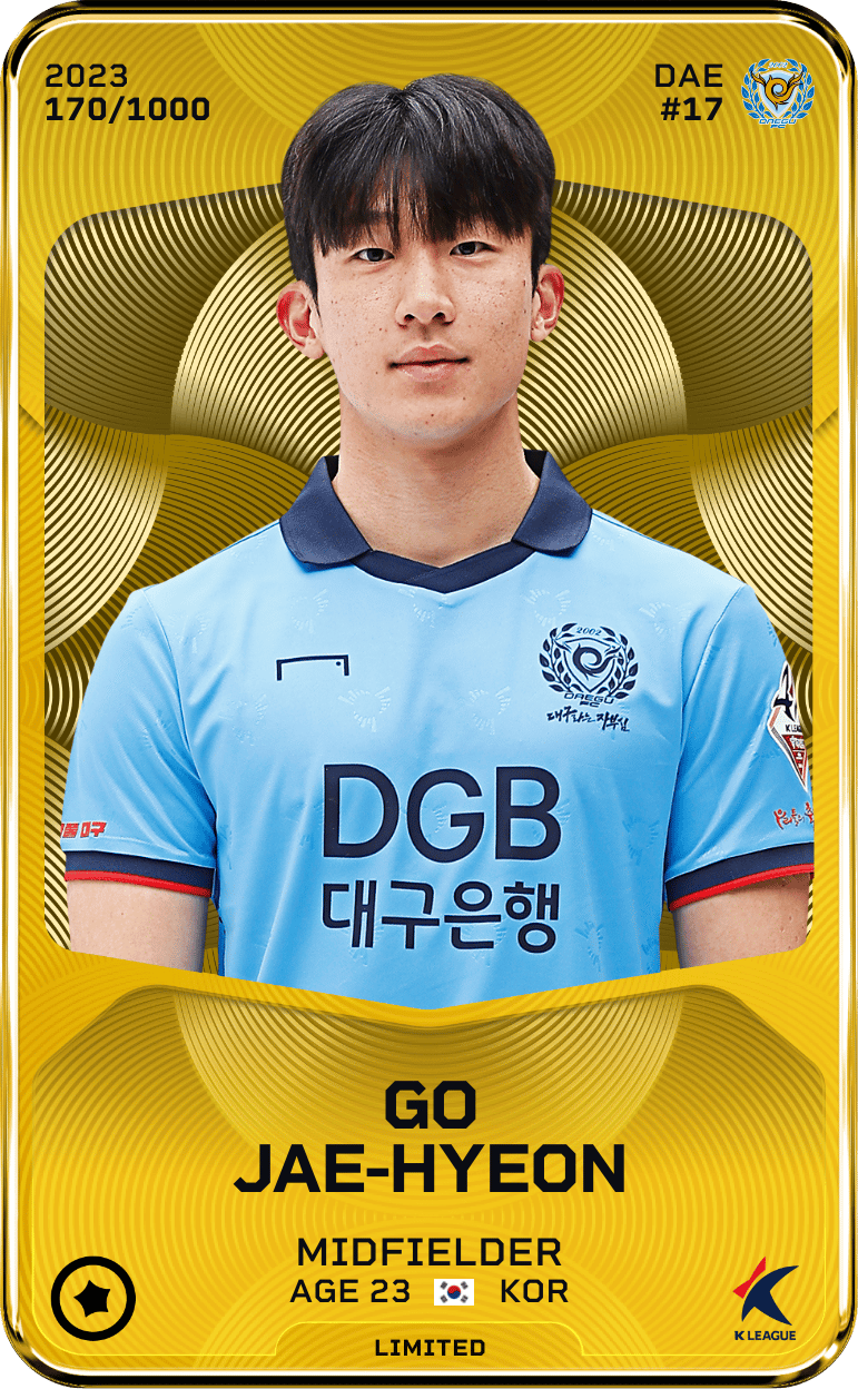 Go Jae-Hyeon 2023-24 • Limited 170/1000