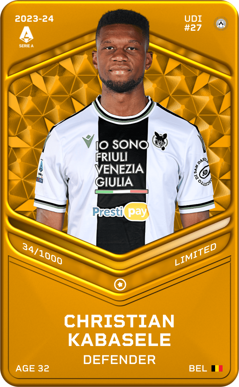 Christian Kabasele 2023-24 • Limited 34/1000