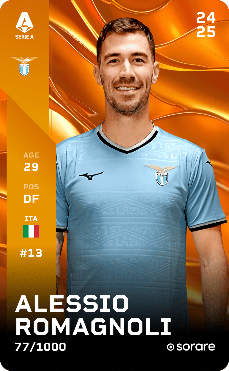 Alessio Romagnoli 2024-25 • Limited 77/1000