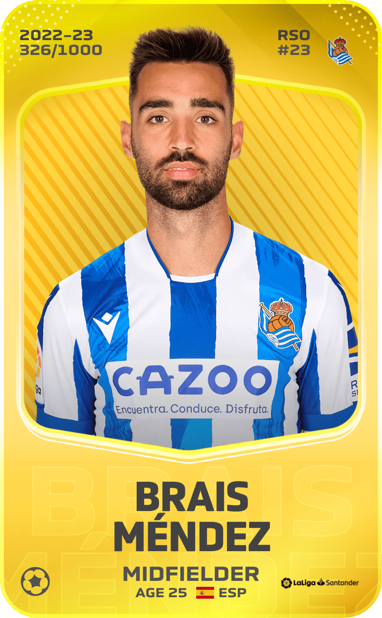 Brais Méndez 2022-23 • Limited 326/1000
