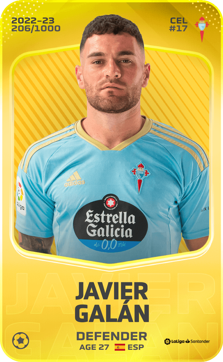 Javier Galán 2022-23 • Limited 206/1000