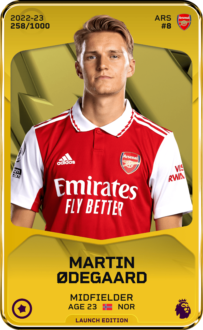 Martin Ødegaard 2022-23 • Limited 258/1000