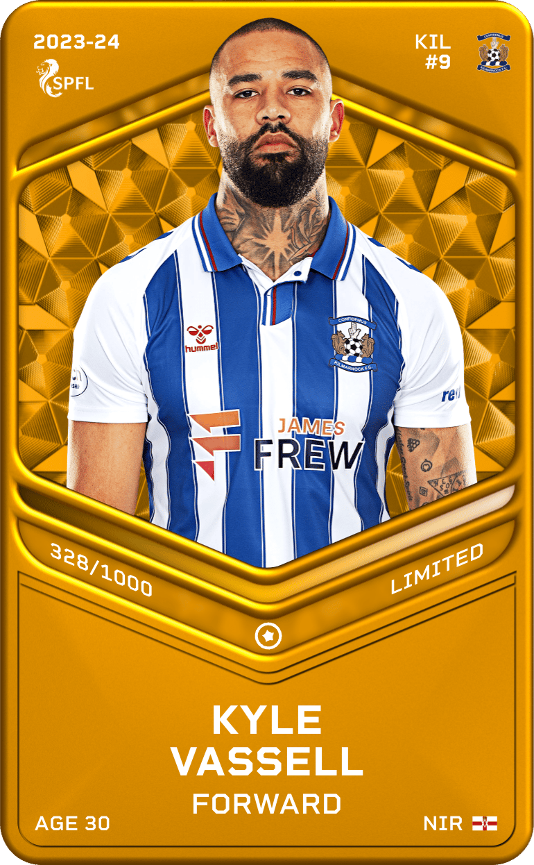 Kyle Vassell 2023-24 • Limited 328/1000