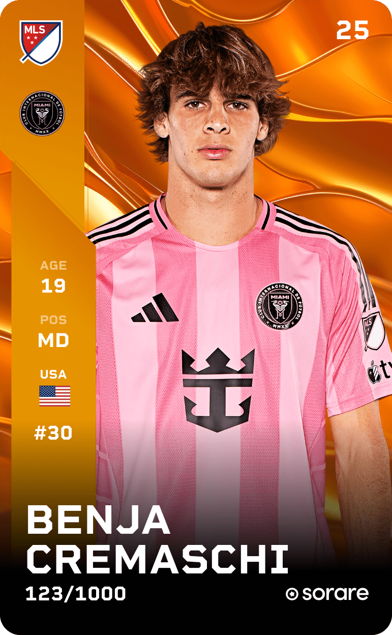 Benjamin Cremaschi 2025-26 • Limited 123/1000