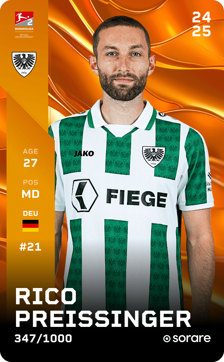 Rico Preißinger 2024-25 • Limited 347/1000