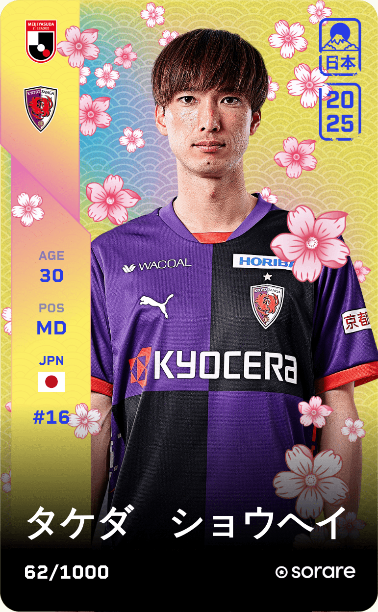Shohei Takeda 2025-26 • Limited 62/1000