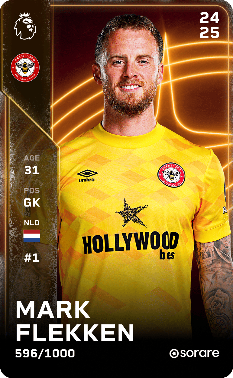 Mark Flekken 2024-25 • Limited 596/1000