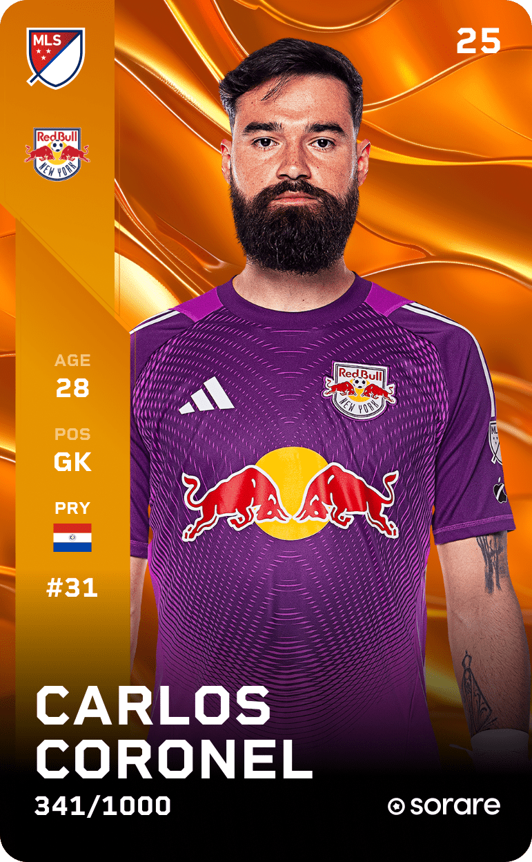 Carlos     Coronel 2025-26 • Limited 341/1000