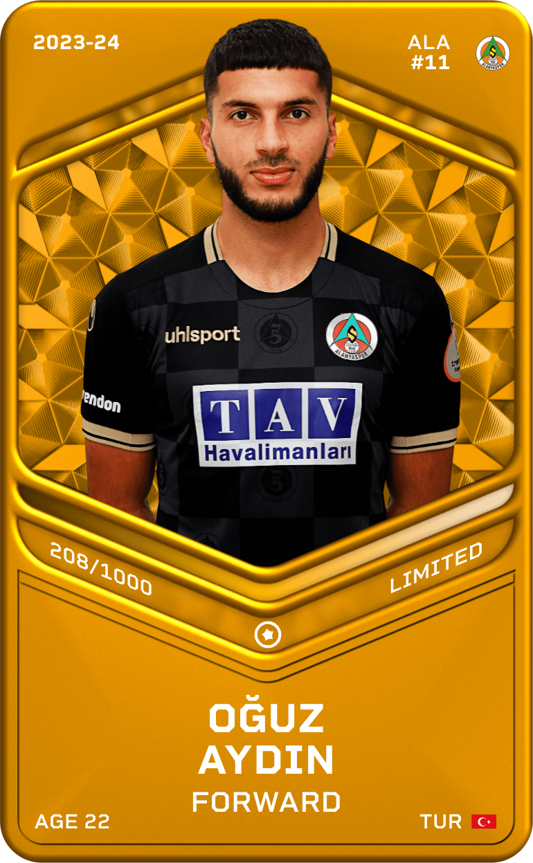 Oğuz Aydın 2023-24 • Limited 208/1000