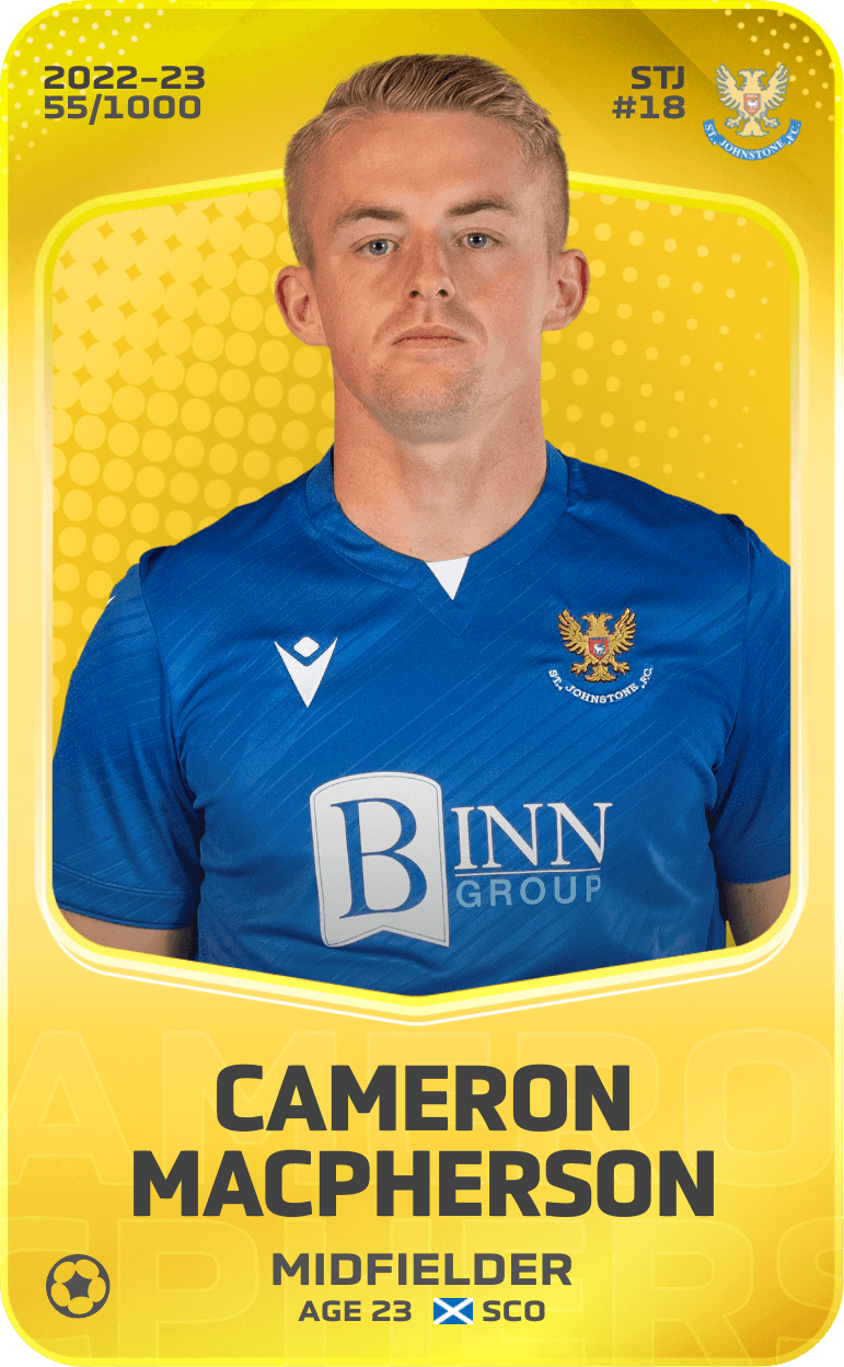 Cameron MacPherson 2022-23 • Limited 55/1000