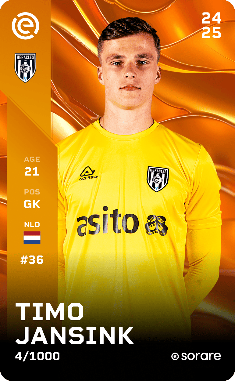 Timo Jansink 2024-25 • Limited 4/1000