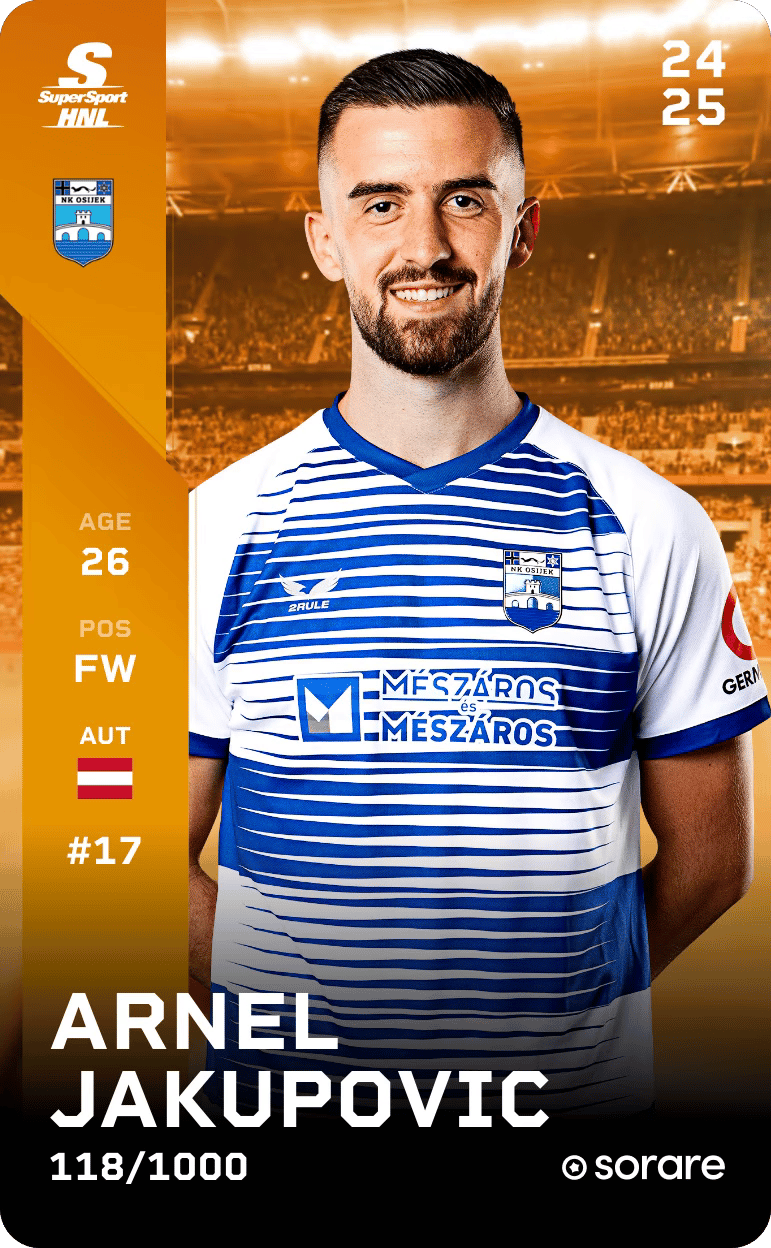 Arnel Jakupovic 2024-25 • Limited 118/1000