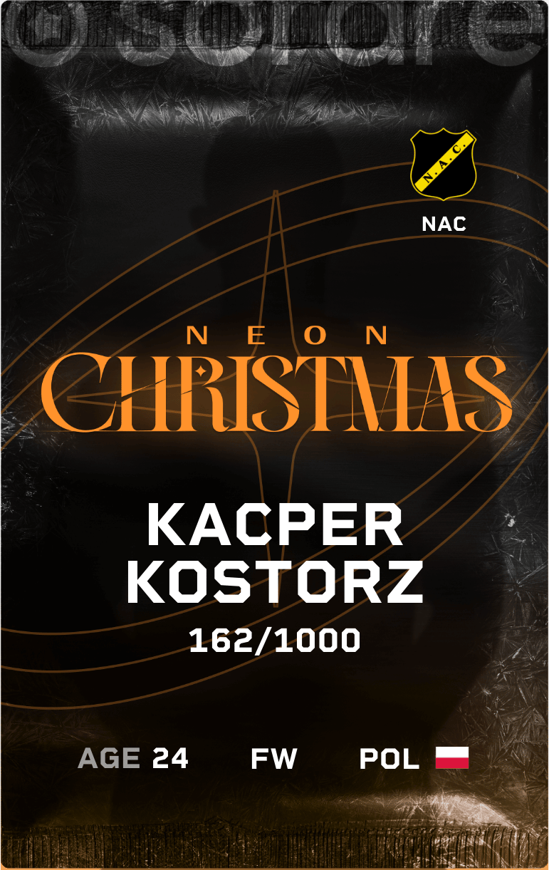 Kacper Kostorz 2024-25 • Limited 162/1000