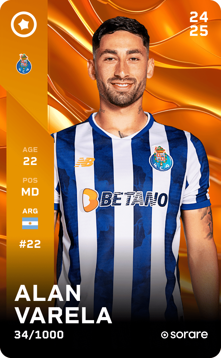 Alan Varela 2024-25 • Limited 34/1000