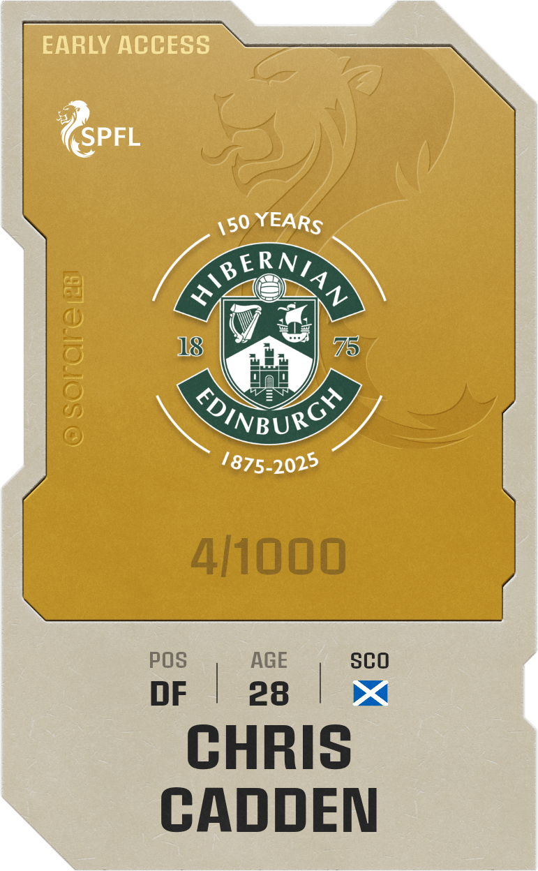 Chris Cadden 2025-26 • Limited 4/1000
