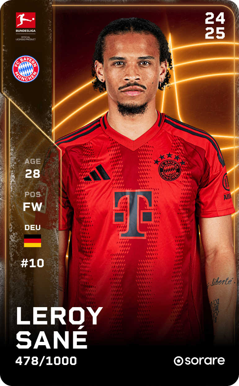 Leroy Sané 2024-25 • Limited 478/1000