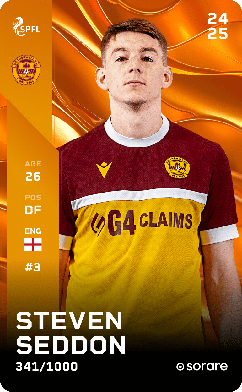 Steven Seddon 2024-25 • Limited 341/1000