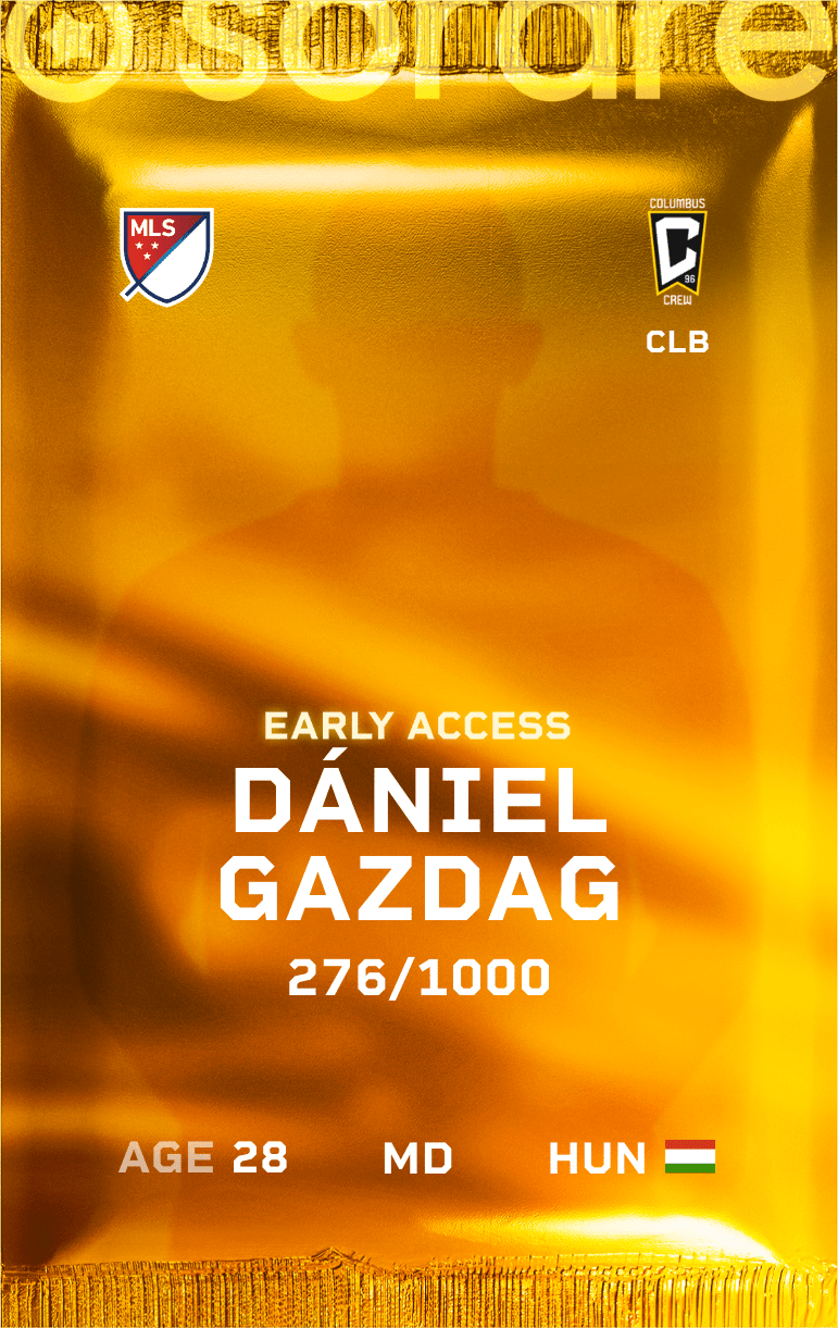 Dániel Gazdag 2025-26 • Limited 276/1000