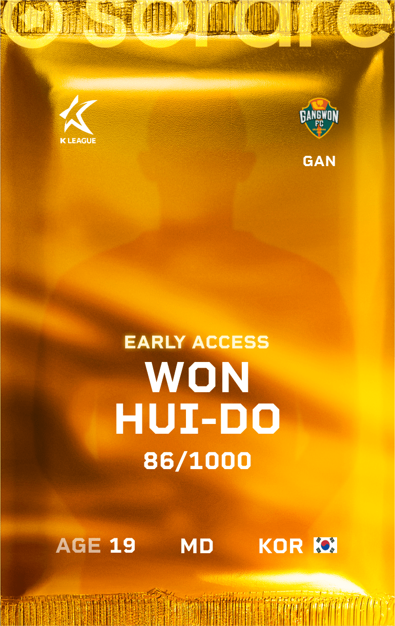 Won Hee-Do 2025-26 • Limited 86/1000