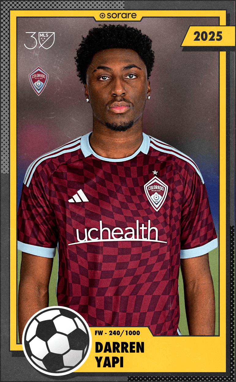 Darren Yapi 2025-26 • Limited 240/1000