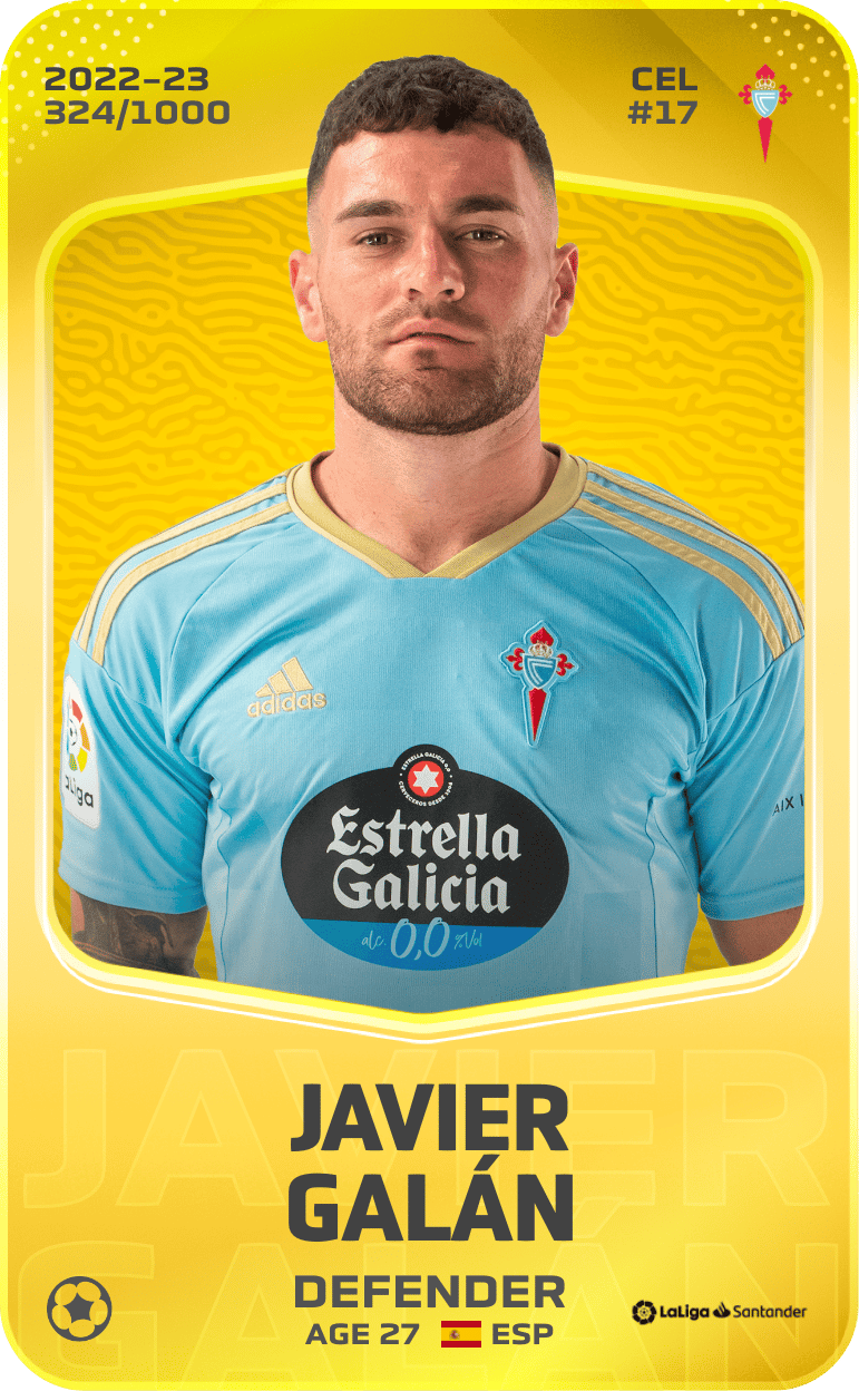 Javier Galán 2022-23 • Limited 324/1000