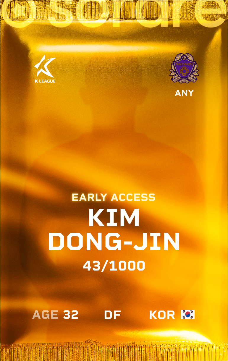 Kim Dong-Jin 2025-26 • Limited 43/1000