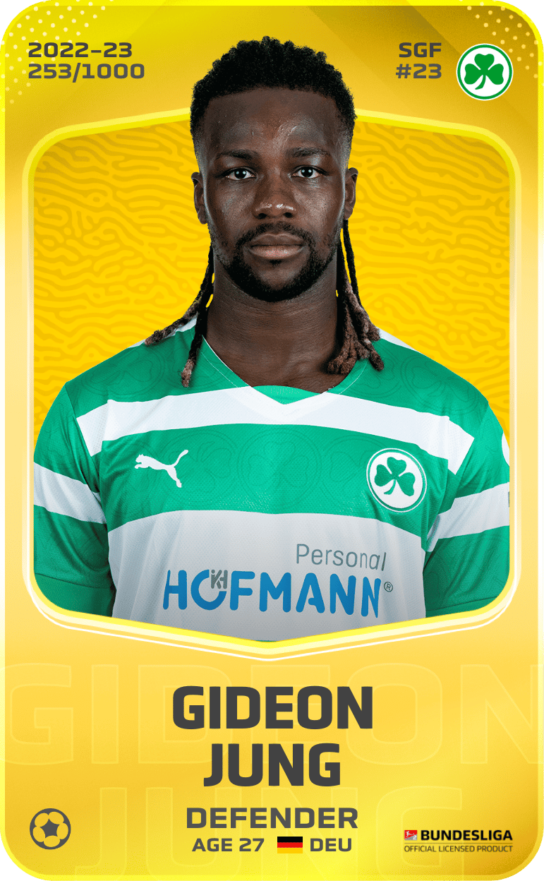 Gideon Jung 2022-23 • Limited 253/1000