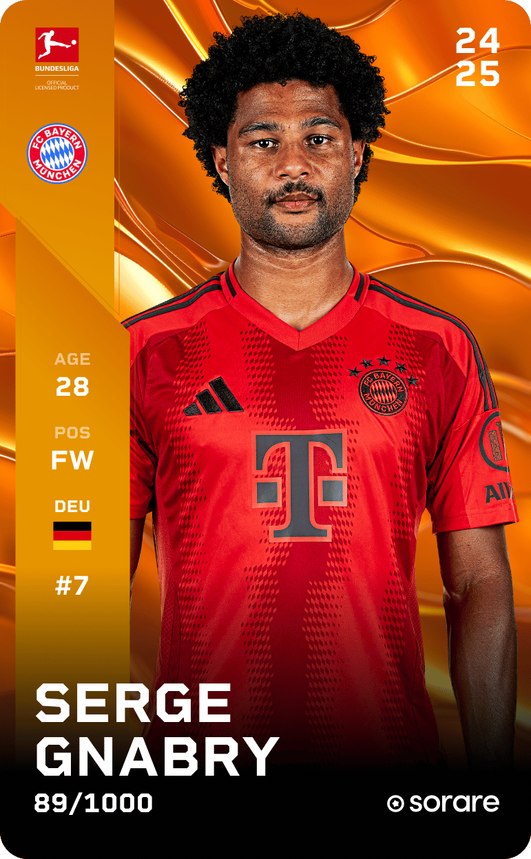 Serge Gnabry 2024-25 • Limited 89/1000