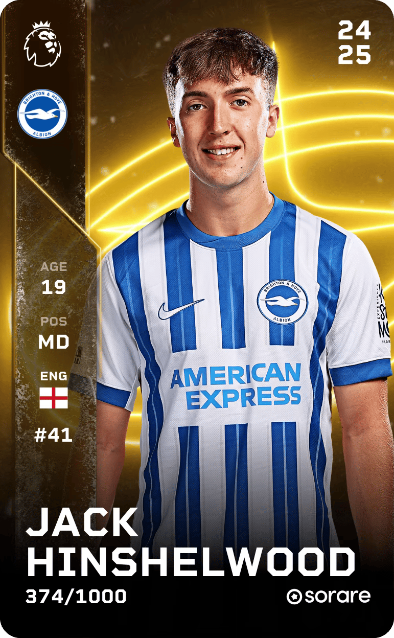 Jack Hinshelwood 2024-25 • Limited 374/1000