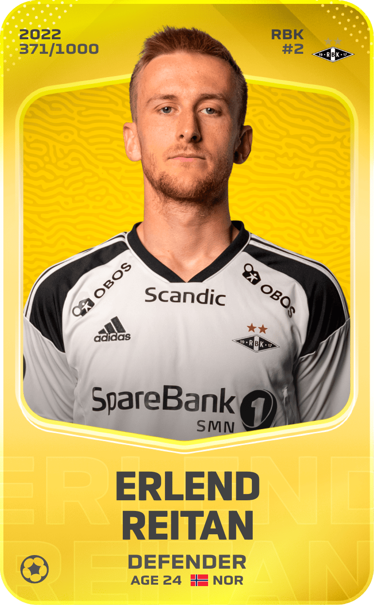 Erlend Reitan 2022-23 • Limited 371/1000