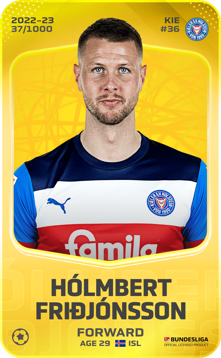 Hólmbert Friðjónsson 2022-23 • Limited 37/1000