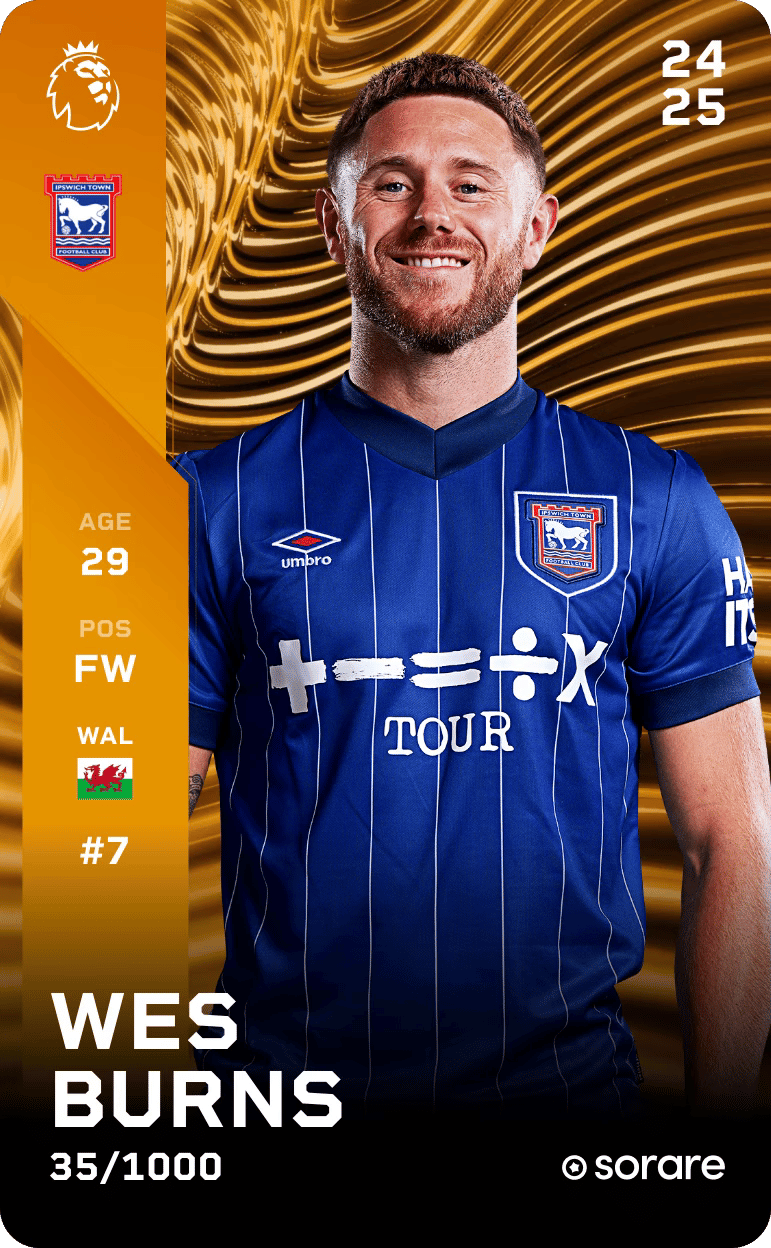 Wesley Burns 2024-25 • Limited 35/1000