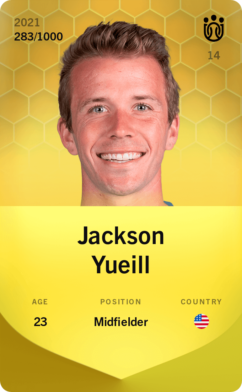 Jackson Yueill 2021-22 • Limited 283/1000
