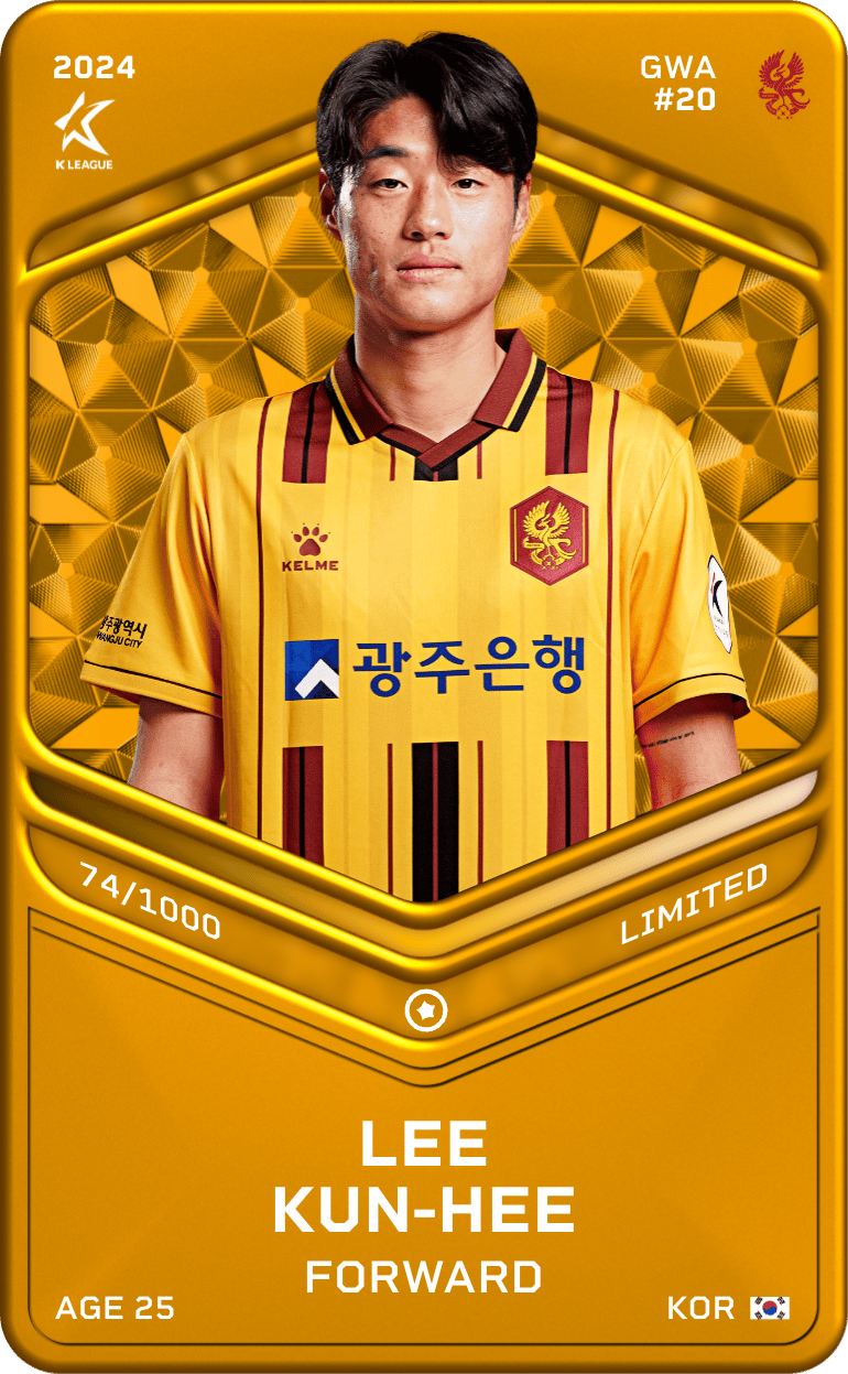 Lee Kun-Hee 2024-25 • Limited 74/1000