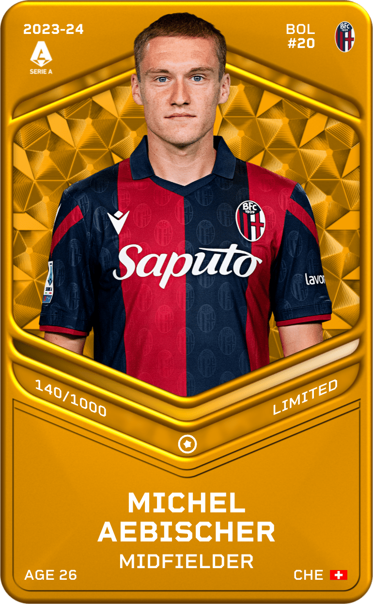 Michel Aebischer 2023-24 • Limited 140/1000