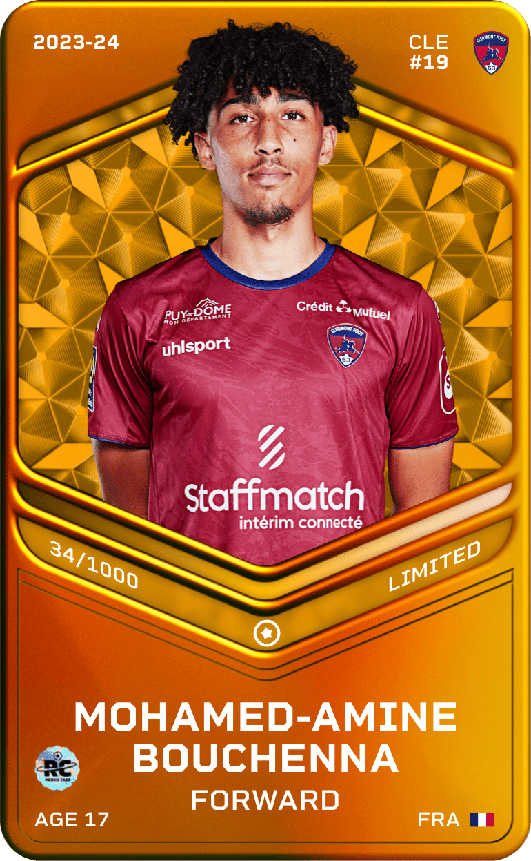 Mohamed-Amine Bouchenna 2023-24 • Limited 34/1000