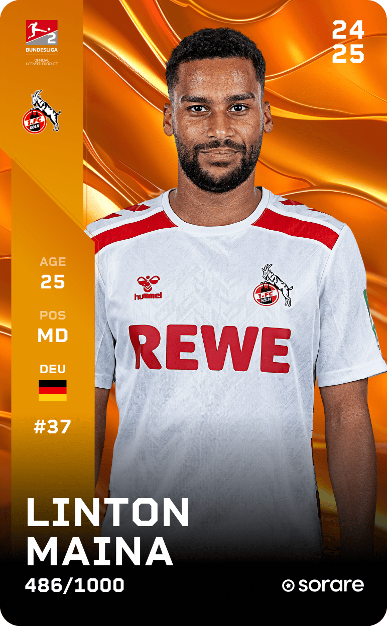 Linton Maina 2024-25 • Limited 486/1000