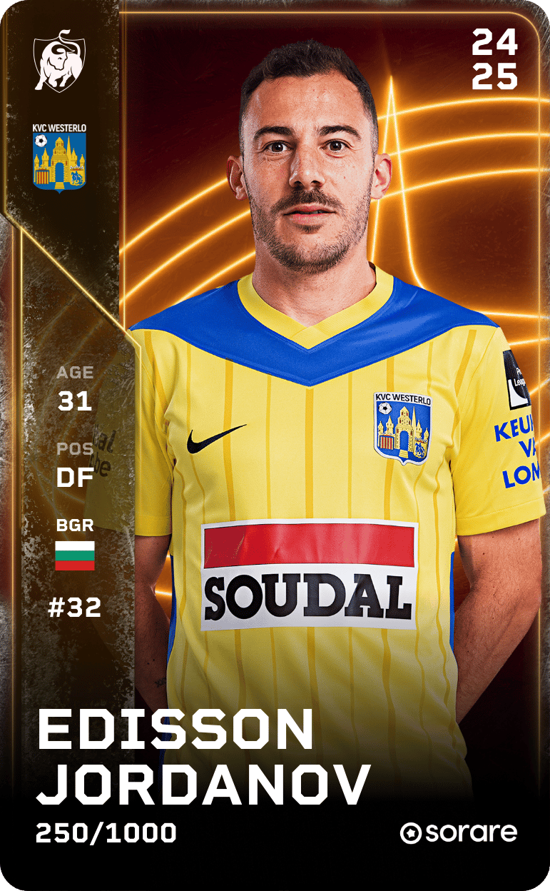 Edisson Jordanov 2024-25 • Limited 250/1000