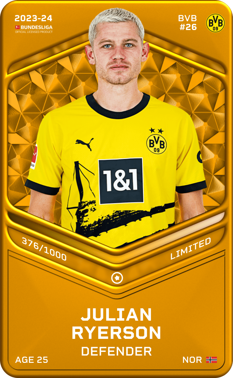 Julian Ryerson 2023-24 • Limited 376/1000